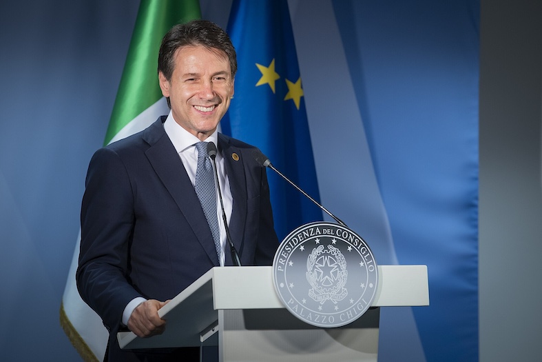 Giuseppe Conte, 29 giugno 2018, da premier italiano