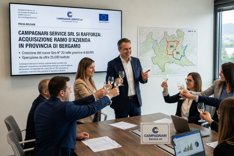 Campagnari Service - acquisizione nelle province di Bergamo e Brescia