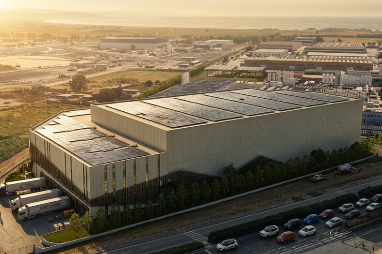 Nuovo magazzino verticale automatizzato Sibeg Coca-Cola nello stabilimento di Catania